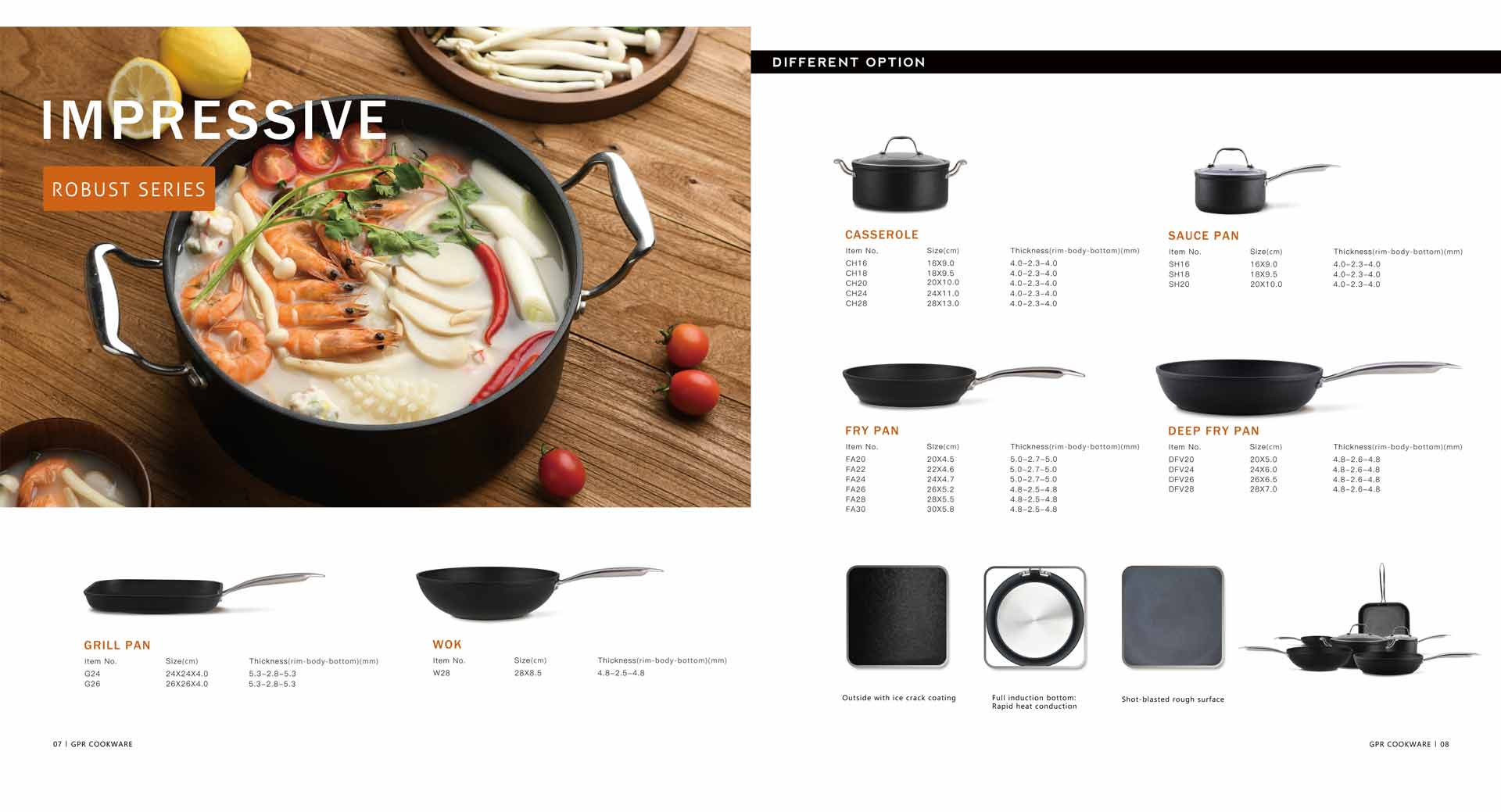 Impressive Series Cookware Set